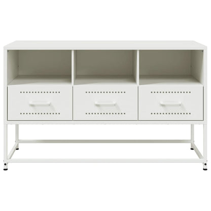 TV Cabinet White 100.5x39x60.5 cm Steel