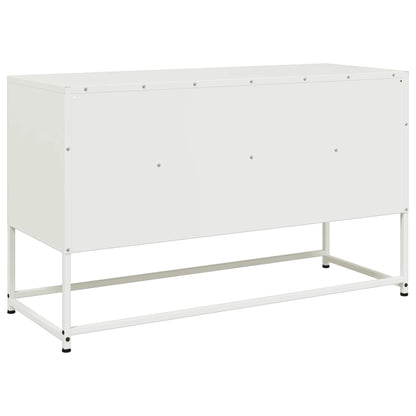 TV Cabinet White 100.5x39x60.5 cm Steel