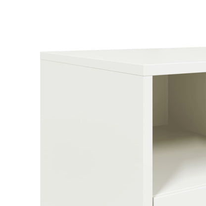 TV Cabinet White 100.5x39x60.5 cm Steel