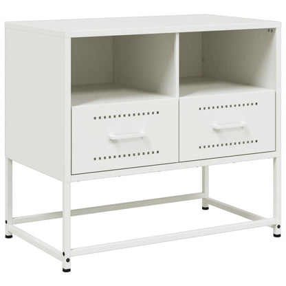 TV Cabinet White 68x39x60.5 cm Steel