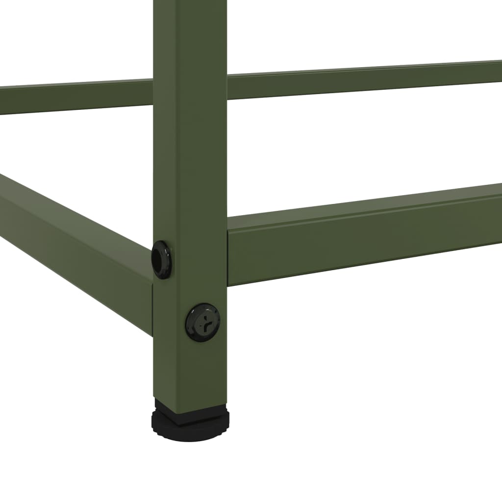 Sideboard Olive Green 100.5x39x107 cm Cold-rolled Steel