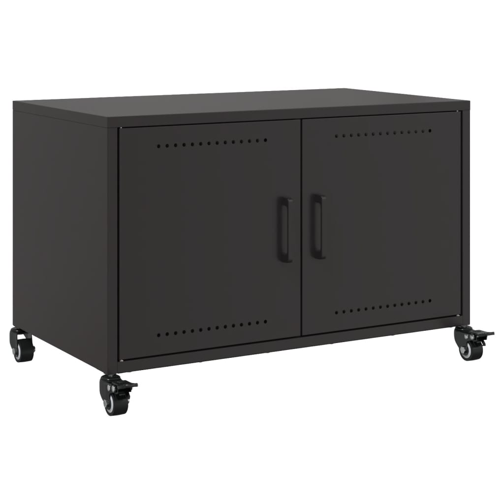 TV Cabinet Black 68x39x43.5 cm Cold-rolled Steel