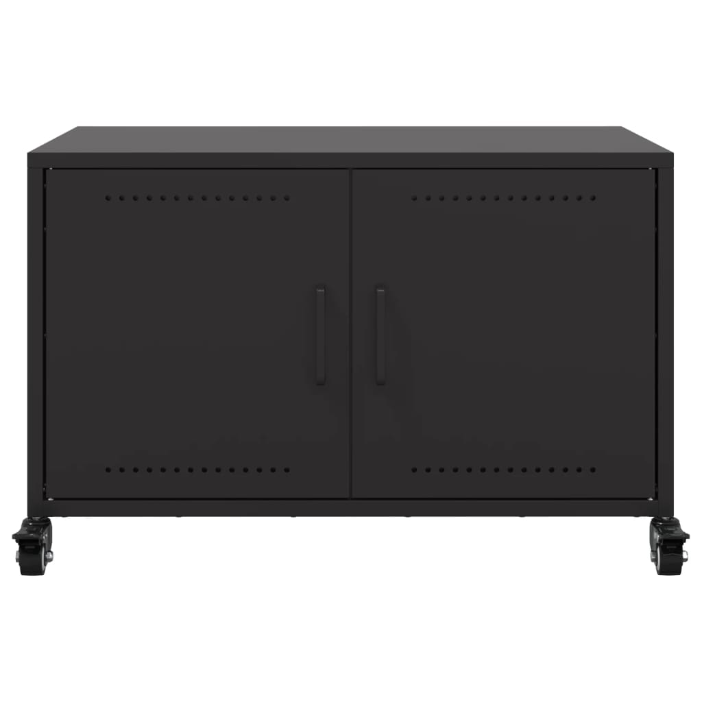 TV Cabinet Black 68x39x43.5 cm Cold-rolled Steel