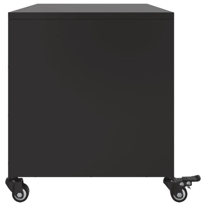 TV Cabinet Black 68x39x43.5 cm Cold-rolled Steel