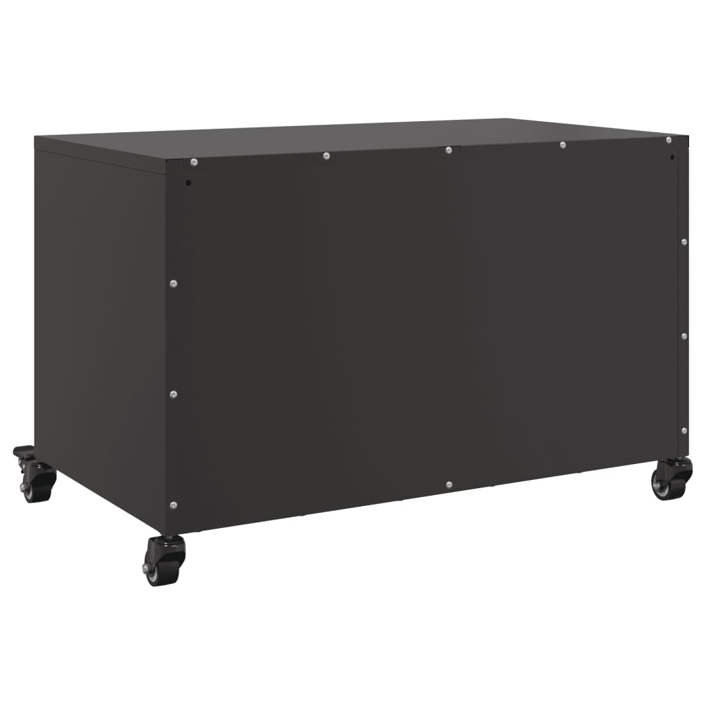 TV Cabinet Black 68x39x43.5 cm Cold-rolled Steel