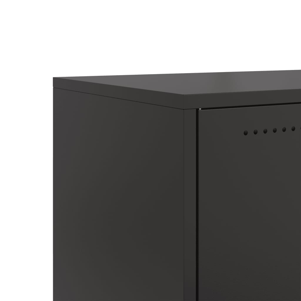 TV Cabinet Black 68x39x43.5 cm Cold-rolled Steel