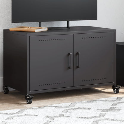 TV Cabinet Black 68x39x43.5 cm Cold-rolled Steel