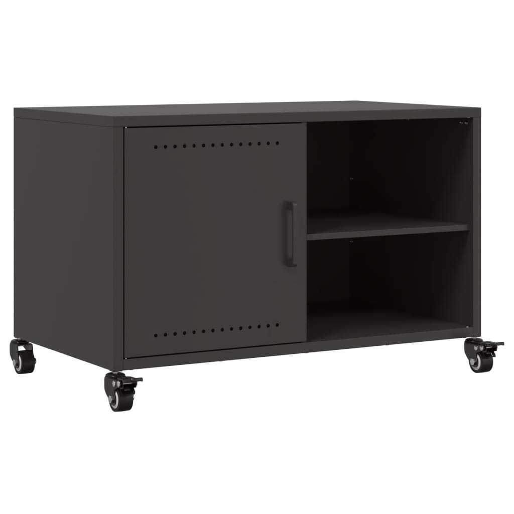 TV Cabinet Black 68x39x43.5 cm Cold-rolled Steel