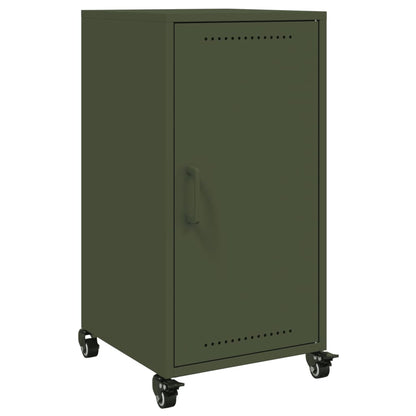 Sideboard Olive Green 36x39x72 cm Steel