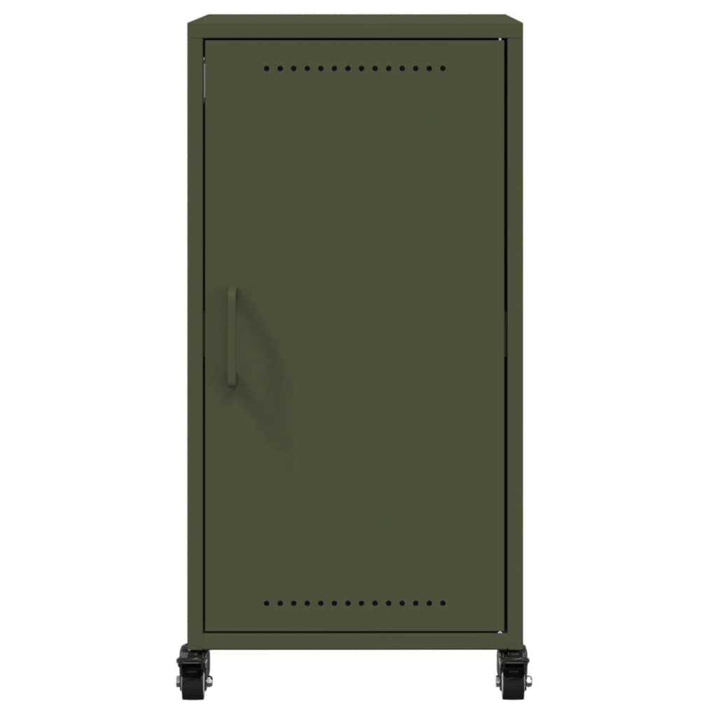 Sideboard Olive Green 36x39x72 cm Steel