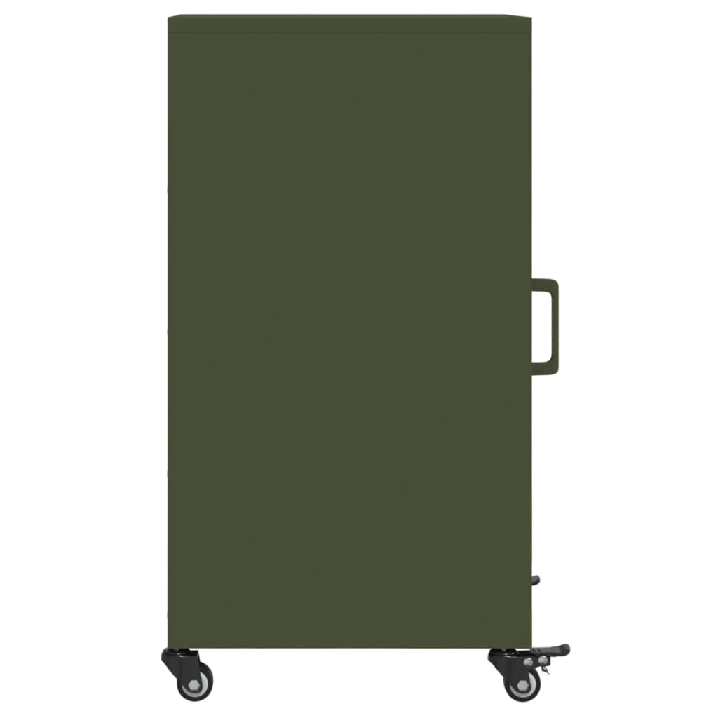 Sideboard Olive Green 36x39x72 cm Steel