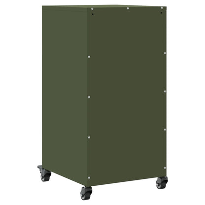 Sideboard Olive Green 36x39x72 cm Steel