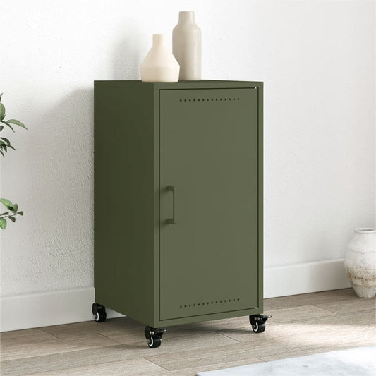 Sideboard Olive Green 36x39x72 cm Steel