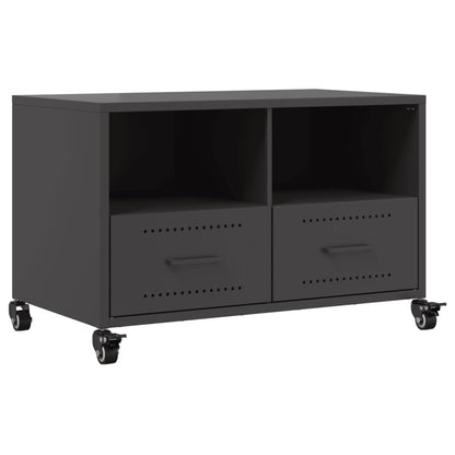 TV Cabinet Black 68x39x43.5 cm Cold-rolled Steel