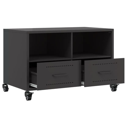 TV Cabinet Black 68x39x43.5 cm Cold-rolled Steel