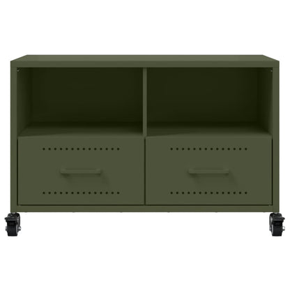 TV Cabinet Olive Green 68x39x43.5 cm Cold-rolled Steel