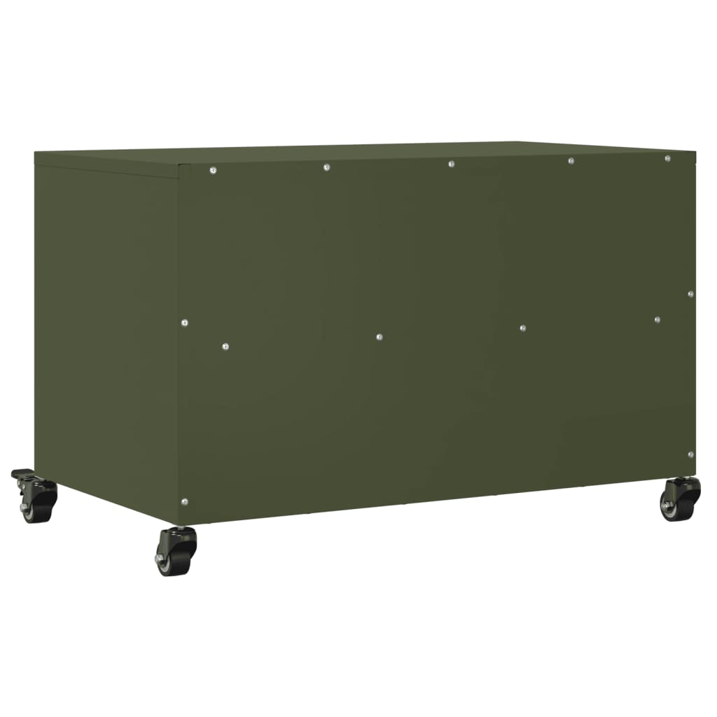 TV Cabinet Olive Green 68x39x43.5 cm Cold-rolled Steel