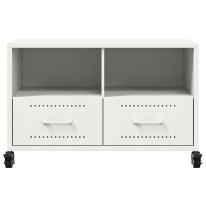 TV Cabinet White 68x39x43.5 cm Cold-rolled Steel