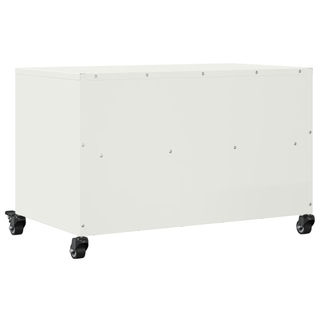 TV Cabinet White 68x39x43.5 cm Cold-rolled Steel