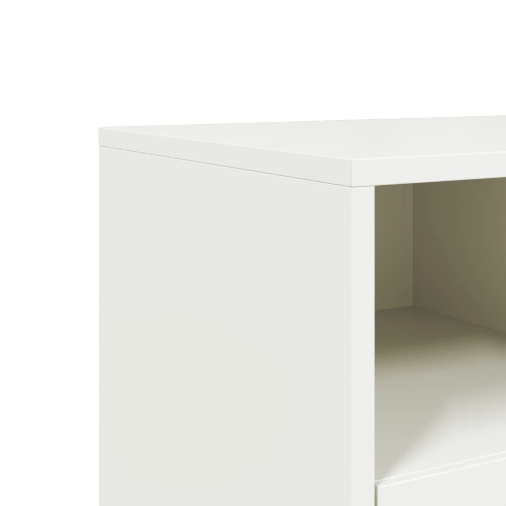 TV Cabinet White 68x39x43.5 cm Cold-rolled Steel