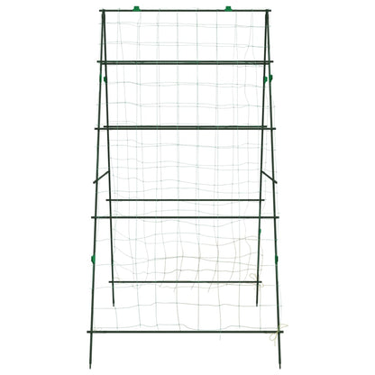 Garden Trellis for Climbing Plants A-Frame 99x90x175.5 cm Steel