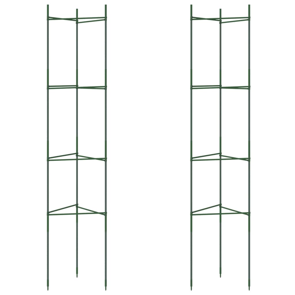 Tomato Cage 2 pcs 154 cm Steel and PP