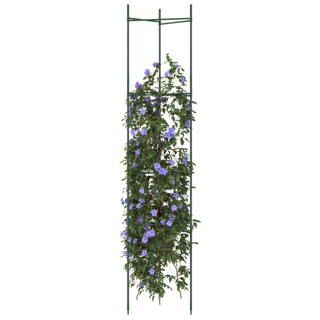 Tomato Cage 2 pcs 154 cm Steel and PP