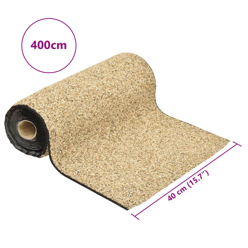 Stone Liner Natural Sand 400x40 cm