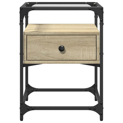 Bedside Cabinet Sonoma Oak 40x40x55 cm Engineered Wood