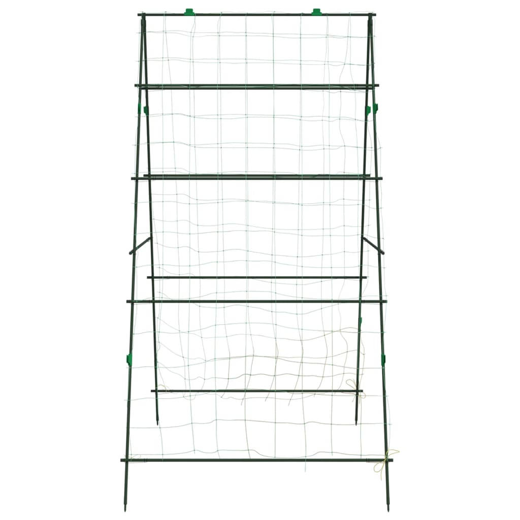 Garden Trellises for Climbing Plants 4 pcs A-Frame Steel