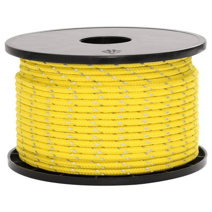 Tent Guy Rope with Reflective Strips and Spanners 50 m 5 mm