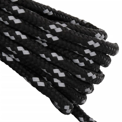 Tent Guy Ropes with Spanners Reflective 8 pcs 4 m 4 mm