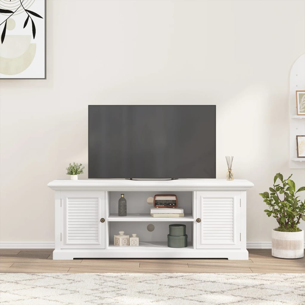 TV Cabinet White 110x30x41 cm Engineered wood