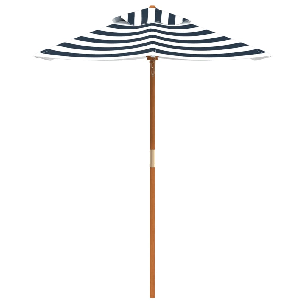 Garden Umbrella for Kids with Wooden Pole Ø120x140 cm