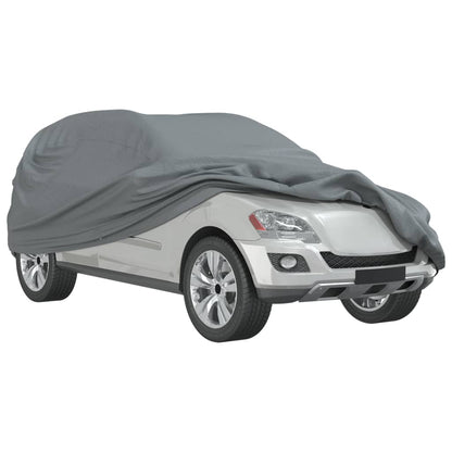 Car Cover for SUV Full Grey M Non-Woven Fabric