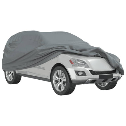 Car Cover for SUV Full Grey L Non-Woven Fabric