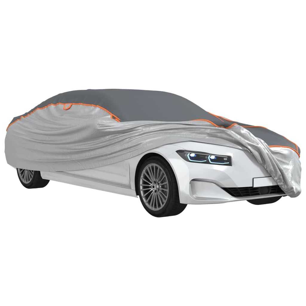 Car Cover for Sedan Hail Protection Full M Grey and Silver