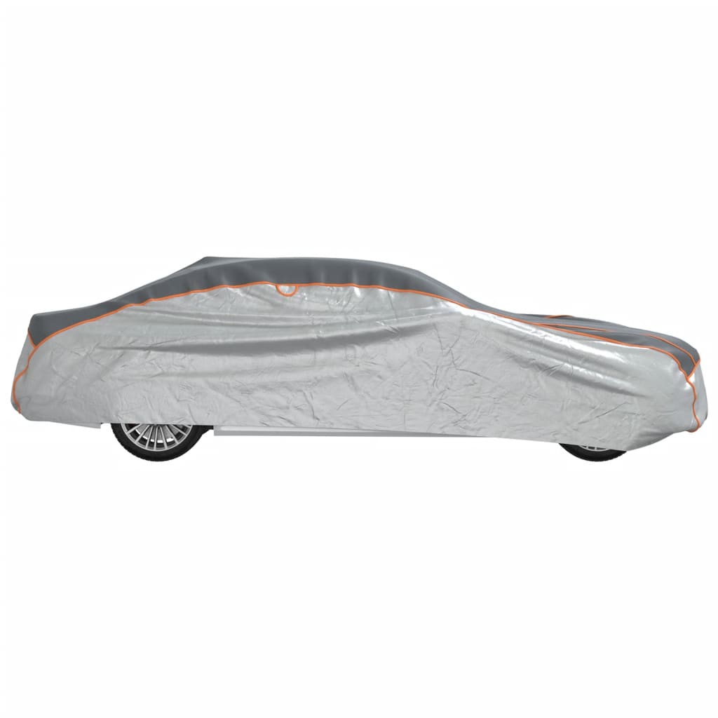 Car Cover for Sedan Hail Protection Full M Grey and Silver