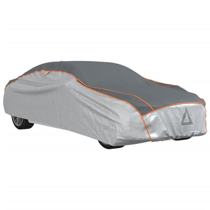 Car Cover for Sedan Hail Protection Full L Grey and Silver