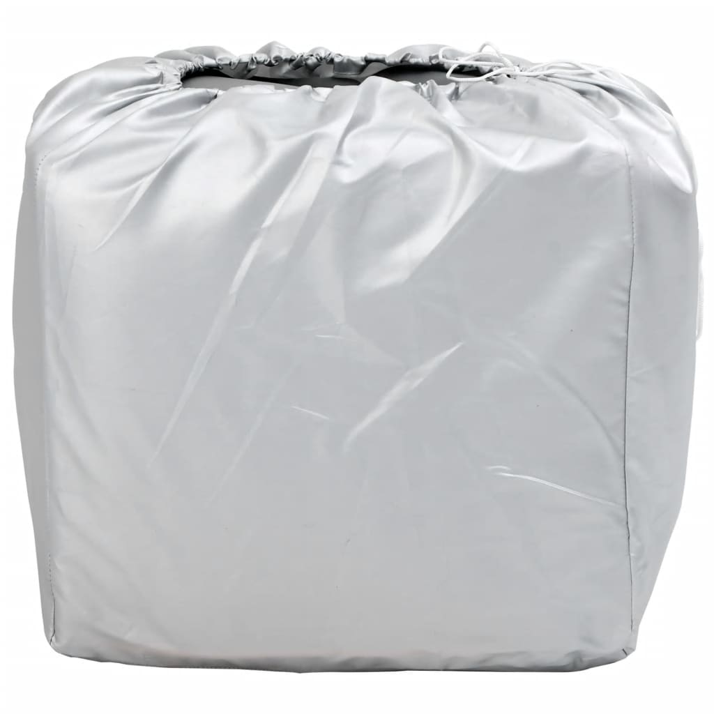 Car Cover for Sedan Hail Protection Full L Grey and Silver