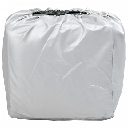 Car Cover for Sedan Hail Protection Full L Grey and Silver