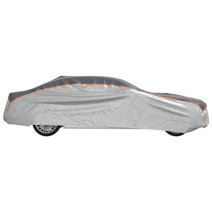 Car Cover for Sedan Hail Protection Full L Grey and Silver