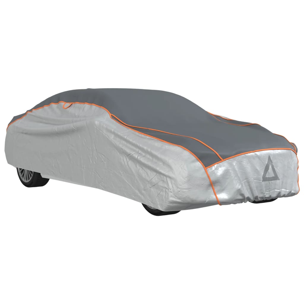 Car Cover for Sedan Hail Protection Full XL Grey and Silver