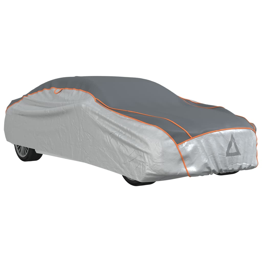 Car Cover for Sedan Hail Protection Full XXL Grey and Silver