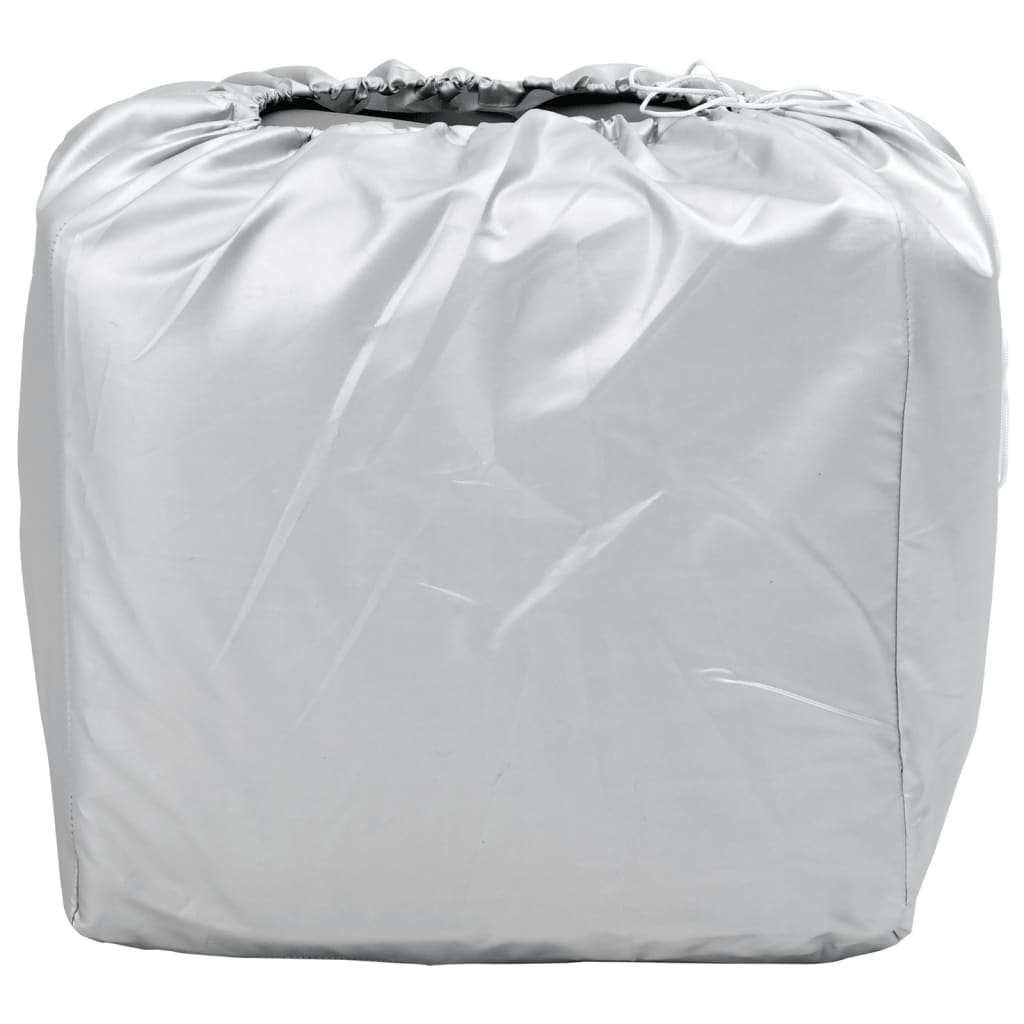 Car Cover for Sedan Hail Protection Full XXL Grey and Silver