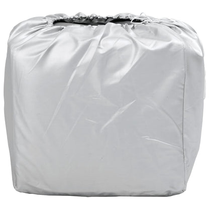 Car Cover for Sedan Hail Protection Full XXL Grey and Silver