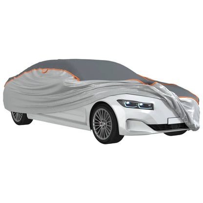 Car Cover for Sedan Hail Protection Full XXL Grey and Silver