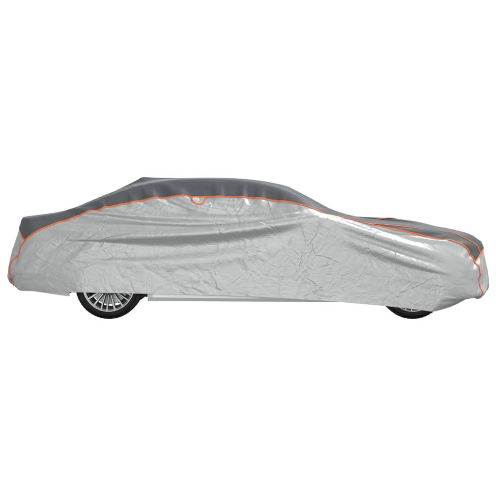 Car Cover for Sedan Hail Protection Full XXL Grey and Silver