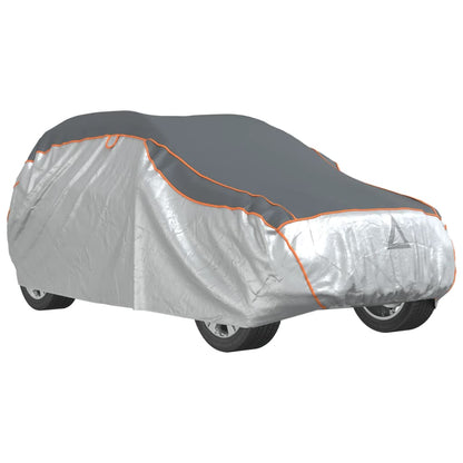 Car Cover for SUV Hail Protection Full M Grey and Silver