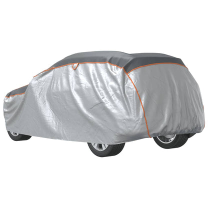 Car Cover for SUV Hail Protection Full L Grey and Silver